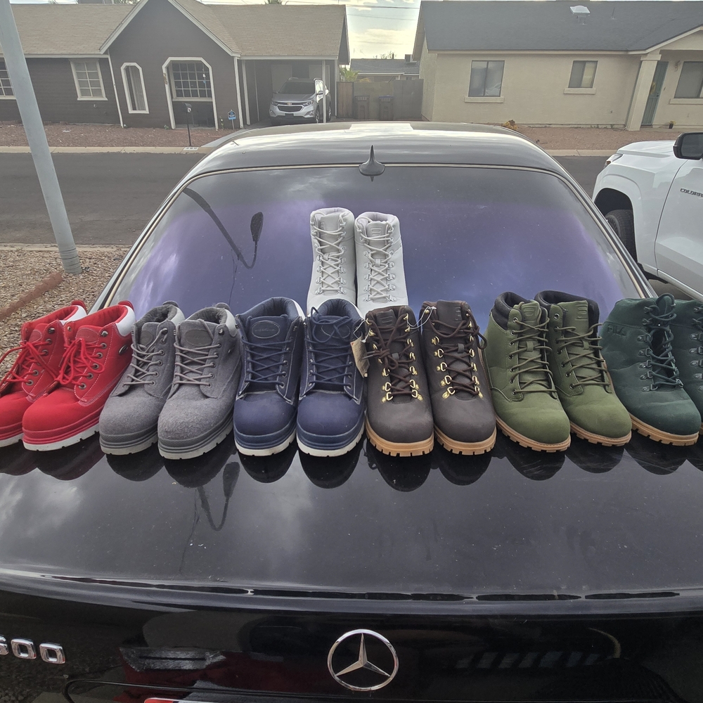 Men's Multi-Color Hiking Boots